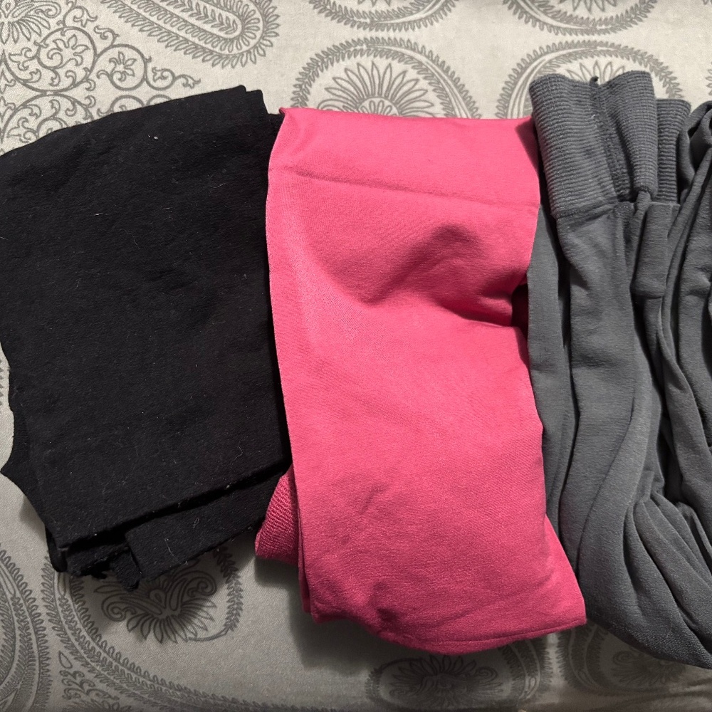 Snag FOOTLESS tights - set of 3.  Size E